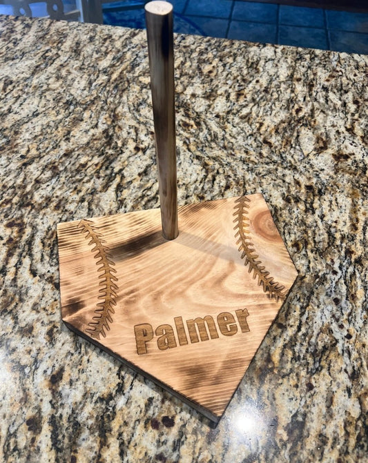 Home Plate ring holder - Premium handmade good from Dreamcitywoodworks - Just $29.99! Shop now at Dreamcitywoodworks